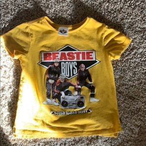 4T Beastie Boys Cotton On Kids Tee Yellow Gold